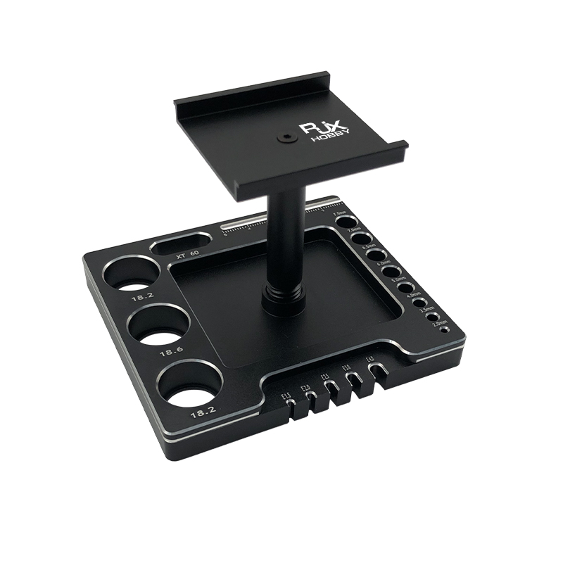 RJX Repair Station Shunting Display Work Stand Platform for 1/10 1/18 1/ 24  1/14 RC Car Accessories