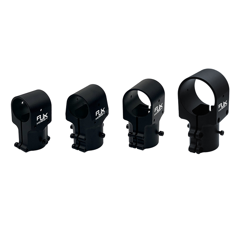 RJX 1pcs Alum 25 to 25mm / 30 to 30mm / 30 to 25mm / 30 to 40mm Tee Joint  Landing Gear Connector Adapter for RC Plant UAV Drone