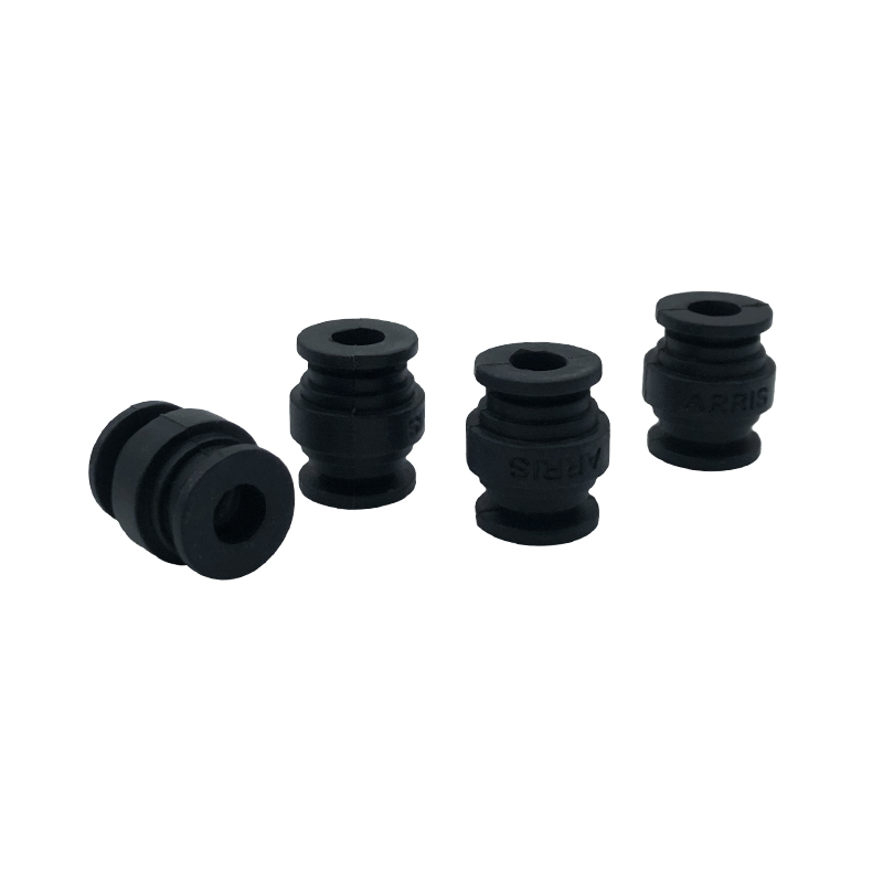 RJX 50pcs 20x17x7mm Damping Balls AV Shock Absorber Ball Damper Anti-Vibration Ball