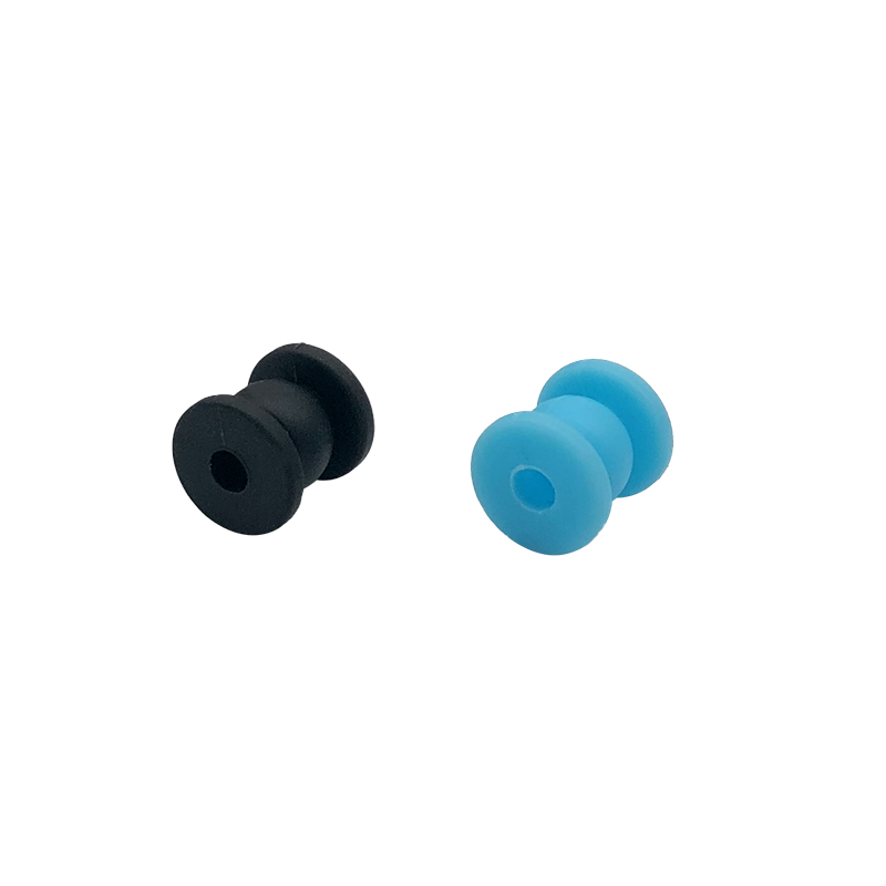 RJX 100pcs 12x12x4mm Damping Balls AV Shock Absorber Ball Damper Anti-Vibration Ball