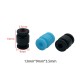 RJX 100pcs 13x9x3.5mm Damping Balls AV Shock Absorber Ball Damper Anti-Vibration Ball