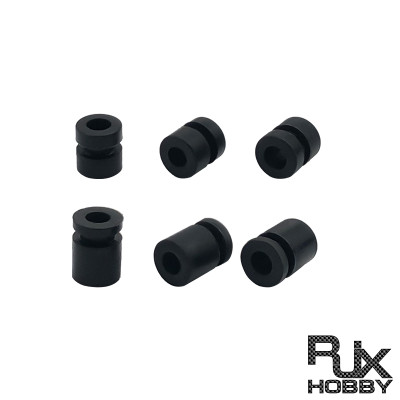 RJX 100pcs 8x6x3mm / 6.6x6x3mm / 4.5x6x3mm / 3.8x4.8x3mm / 3.5x6x3mm Damping Balls AV Shock Absorber Ball Damper Anti-Vibration Ball