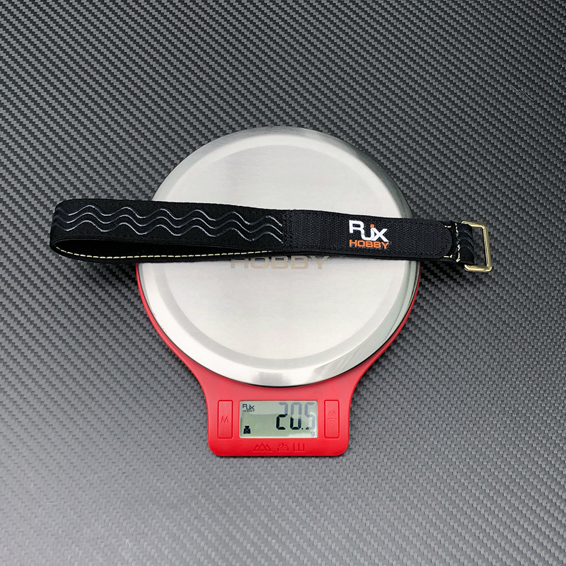RJX 2pcs 25mm Width Kevlar Stitched Non-Slip Silicone Battery Straps(Length: 300 / 400 / 500 / 600 / 700 / 800 / 1000mm)