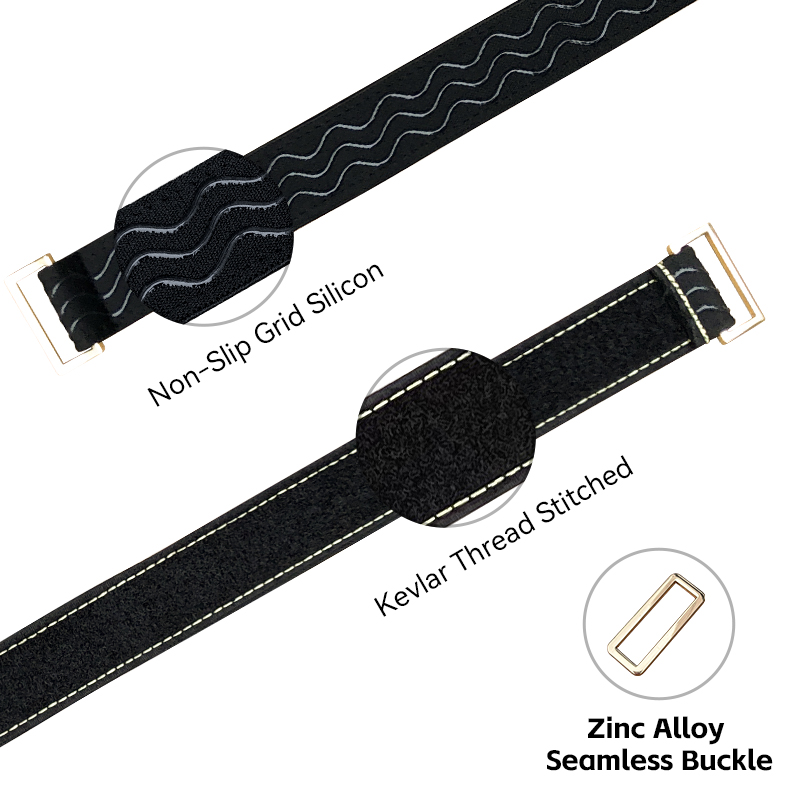 RJX 2pcs 30mm Width Kevlar Stitched Non-Slip Silicone Battery Straps(Length: 300 / 400 / 500 / 600 / 700 / 800 / 1000mm)