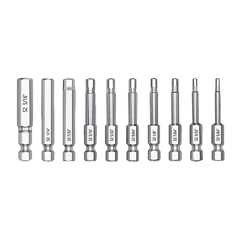 RJX 20pcs Hex Head Allen Wrench Drill Bit Set Premium S2 Steel Drill Bit Quick Release Shank Magnetic Screwdriver Bit Set