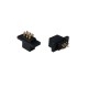 RJXHOBBY 2Pairs MPX6 6Pin Steering Gear Quick Release Connector Multi Wire Servo Extension Plug Male Female 