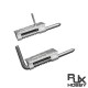 RJX 1pcs Aluminum Canopy Hatch Lock Latches for RC Airplane Cockpit Cover Fixing
