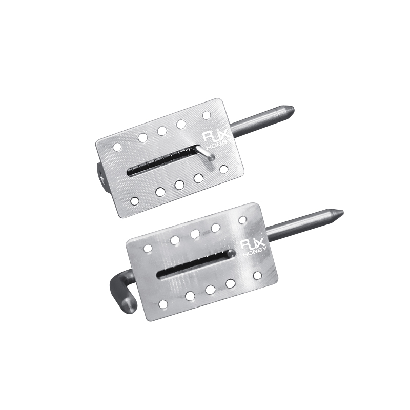 RJX 1pcs Aluminum Canopy Hatch Lock Latches for RC Airplane Cockpit Cover Fixing