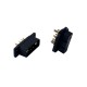 RJXHOBBY 1Pairs Vtol Steering Gear Quick Release Connector JX-4 4 Pins 4+2 Servo Extension Male Female Plug 