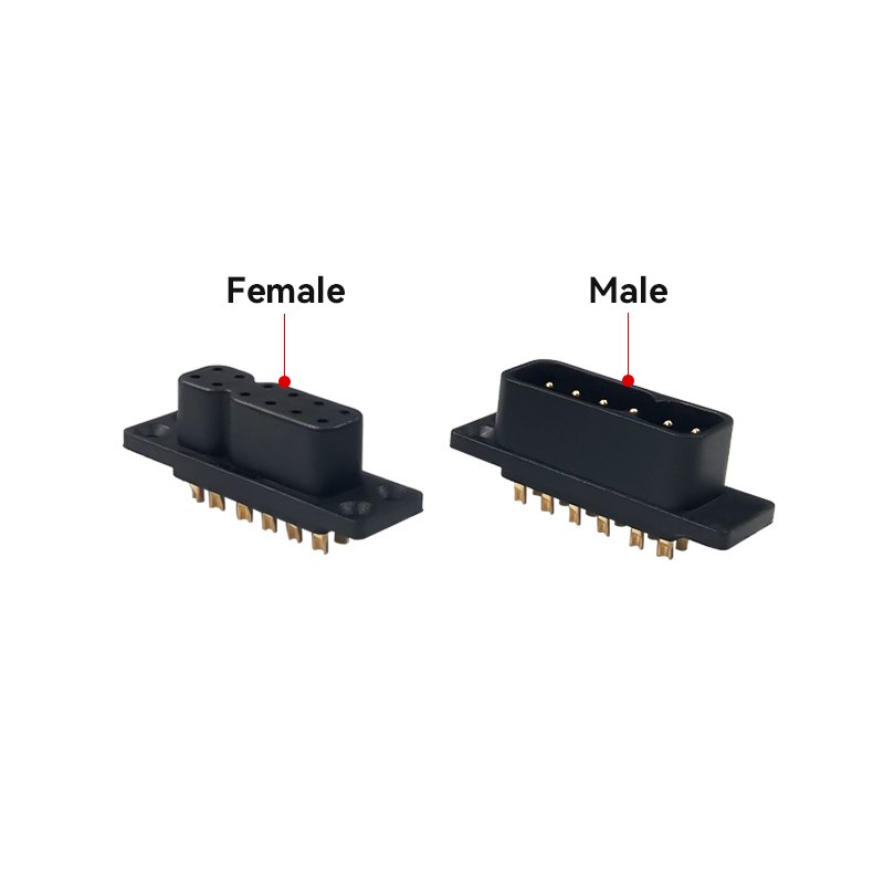RJXHOBBY 2Pairs MPX12P 12Pin Brushless Motor Servo Connector Quick Release Male Female Battery Plug 