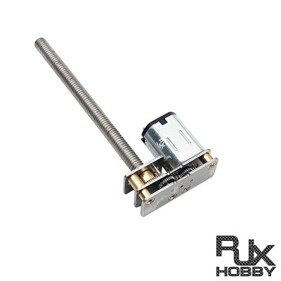 RJX 1pcs GA1024-N20-M4*55 DC 6V Micro Speed Gear Motor Reduction Gear Motors With Metal Gearbox Wheel