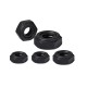 RJX 100pcs black M2 M2.5 M3 M4 Self-Locking Nuts