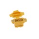 RJXHOBBY 5pcs Amass XT90E-F Brass Gold Plated Female Connector with Dust-proof Cover PVC Plug Protective Sleeve Cap 