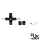 RJX 1Pcs M3 M5 Metal Quad Wrench & 1.5mm 2.5mm Hex Screwdriver Replacement Sleeve for RC Car FPV Motor Nuts Prop Releasing