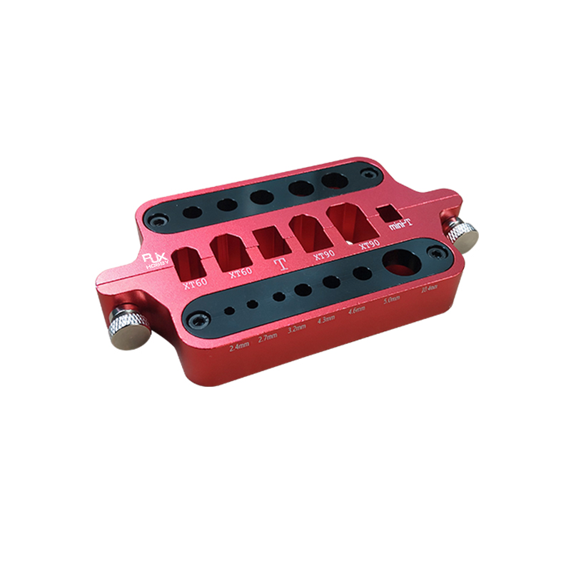 RJXHOBBY 1pcs Multifunctional Alloy Universal Soldering Station Fixture for XT60 XT90 T Deans Banana Connector Plugs 