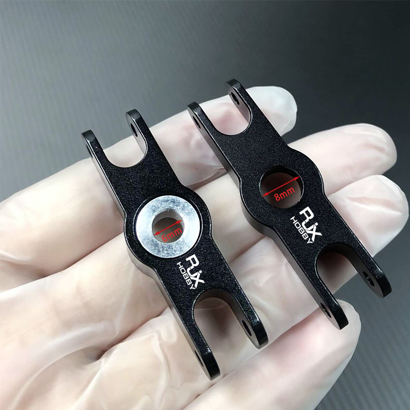 RJXHOBBY 1pcs Folding Propeller Clip 6MM/8MM Props Adapter Thread Blade Shaft for RC Airplane Racing Drone Fixed-wing 
