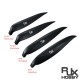 RJX 1Pairs Folding Propeller 14x8in 13x6.5in For RC Airplane Props Fixed Wing 