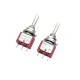 RJXHOBBY 2pcs Switch 3 Positions Reset Radiomaster OpenTX T16 T18 TX16S TX18S Frsky FlySky WFLY RadioLink Futaba JR ACCS