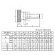 RJX 100pcs M3 M4 GB834 Black Steel Knurl High Step Head Hand Tighten Thumb Screw Curtain Wall Glass Lock Thumbscrew Adjust