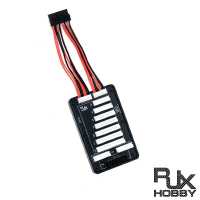 RJX 6S-12S Lithium Battery Balance Charging Board MX3.0 to XH Plug Charger Extension Adapter Plate for RC Model Airplane Drone