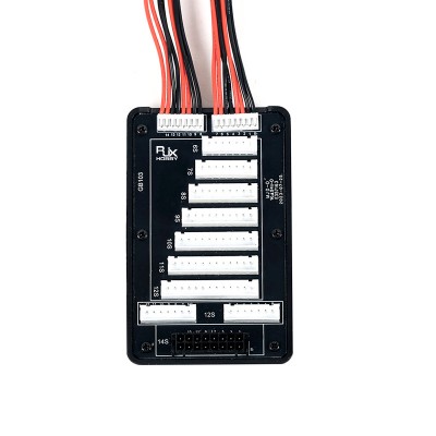 RJX 6S-12S Lithium Battery Balance Charging Board MX3.0 to XH Plug Charger Extension Adapter Plate for RC Model Airplane Drone