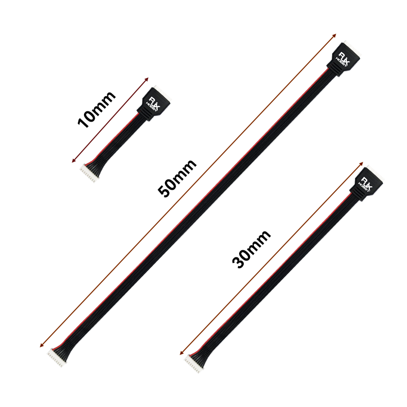 RJX 1pcs Charger Extension Cable Balanced Head for 8S Lithium Batteries Suitable 