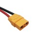 RJX 1pcs XT90 Female to 6mm O Ring Lugs 12AWG 20cm Cable  for RC Lipo Battery FPV Racing Drone 