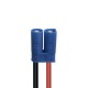 RJX 1pcs EC5 Male to 8mm O Ring Terminal Charger Lead Cable 12AWG 20cm For Battery Wire Terminal 