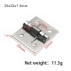 RJX 10 pcs 1/1.5/2/2.5/3/4 inch Stainless Steel Spring Hinge for RC airplane fixed wing