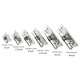 RJX 10 pcs 1/1.5/2/2.5/3/4 inch Stainless Steel Spring Hinge for RC airplane fixed wing