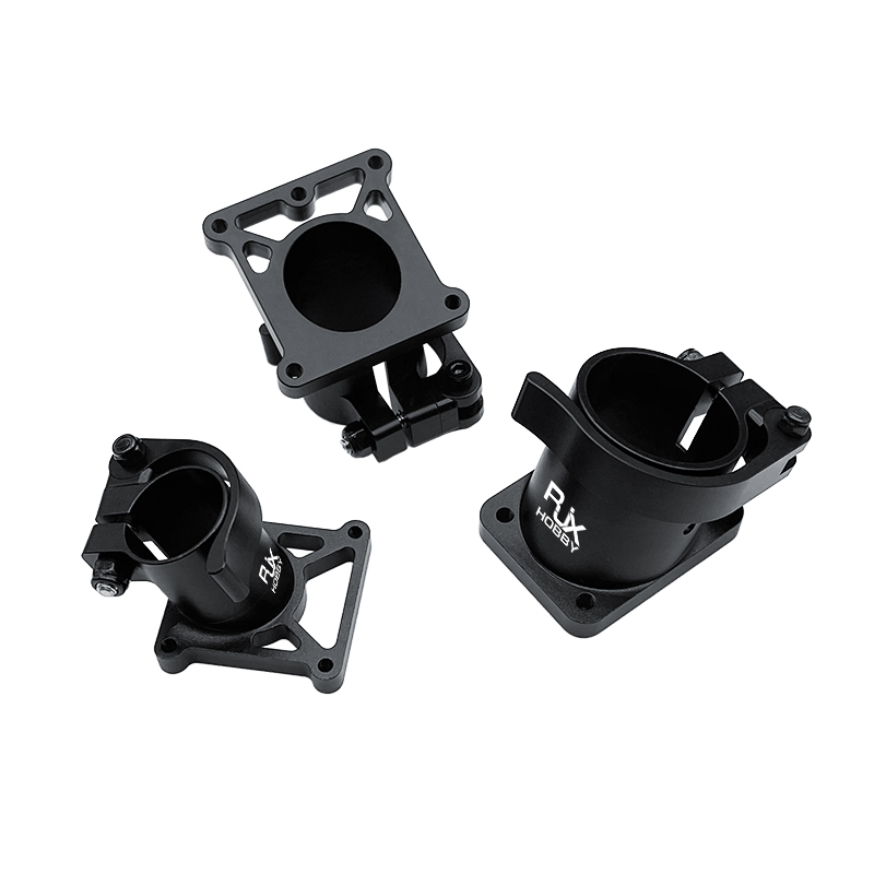 RJX 1pcs 20mm 25mm 30mm Quick Release Tripod Aluminum Tilt Fixed Seat Landing Gear Connector