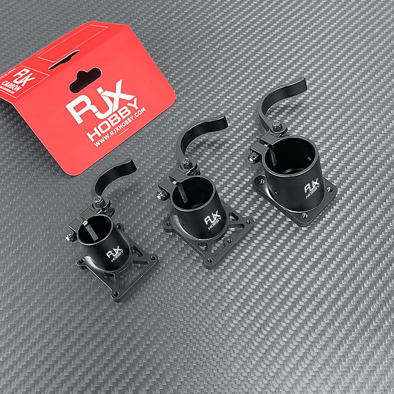 RJX 1pcs 20mm 25mm 30mm Quick Release Tripod Aluminum Tilt Fixed Seat Landing Gear Connector