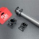 RJX 1pcs 20mm 25mm 30mm Quick Release Tripod Aluminum Tilt Fixed Seat Landing Gear Connector