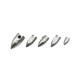 RJXhobby 5pcs Nut Stainless Steel M3/M4/M5/4.76mm/6.35mmfor RC Boat Shaft Propeller