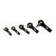 RJXHOBBY 10pcs M2 M2.5 M3 Lever Steering Linkage Tie Rod End Ball Head End with Screws and Nut for RC Airplane Boat Car Parts