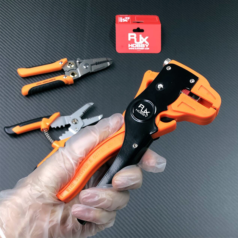 RJXHOBBY 1pcs Cable Decrustation Pliers Portable Duckbill Pliers Single Strand Cable Peeler Repair Gadgets