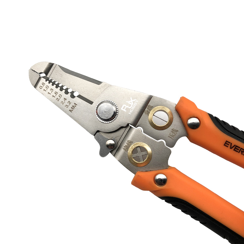 RJXHOBBY 1pcs Multi-functional Wire Splitting Pliers Terminal Stripping Tools Split Wire Winding Pliers