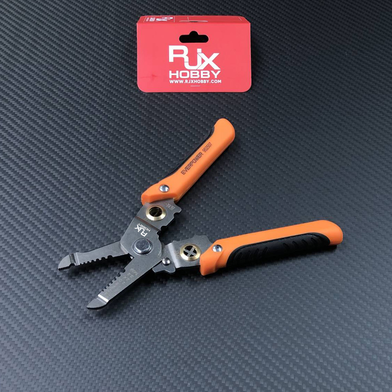 RJXHOBBY 1pcs Multi-functional Wire Splitting Pliers Terminal Stripping Tools Split Wire Winding Pliers