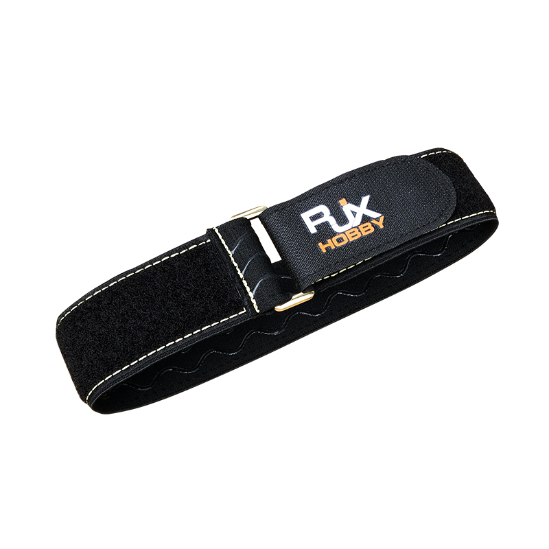 RJX 2pcs 40mm Width Kevlar Stitched Non-Slip Silicone Battery Straps(Length: 400 / 500 / 600 / 700 / 800 / 1000mm)