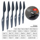 RJXHOBBY 1pair 24x7.2/26x7.8/27x8.1/28x8.4/29x8.7/30x10/32x9.6/32x14.8/34x11.3 inch carbon fiber propeller for UAV