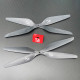 RJXHOBBY 1pair 24x7.2/26x7.8/27x8.1/28x8.4/29x8.7/30x10/32x9.6/32x14.8/34x11.3 inch carbon fiber propeller for UAV