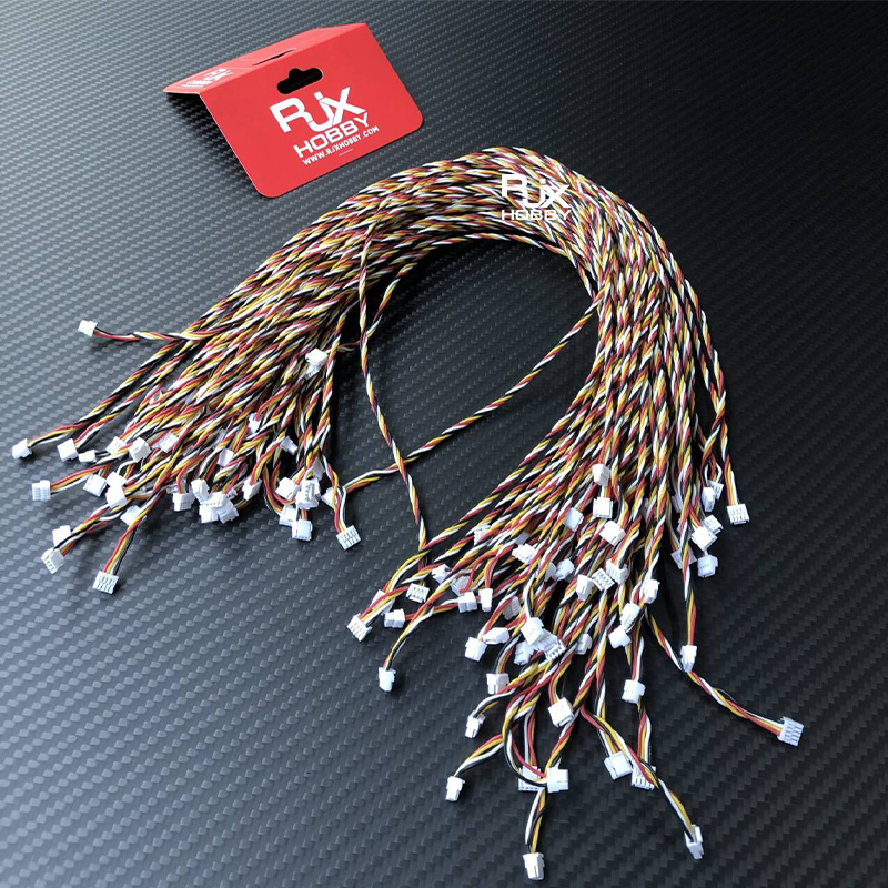 RJX 50pcs 4P JST GH1.25mm Pitch female pin connector