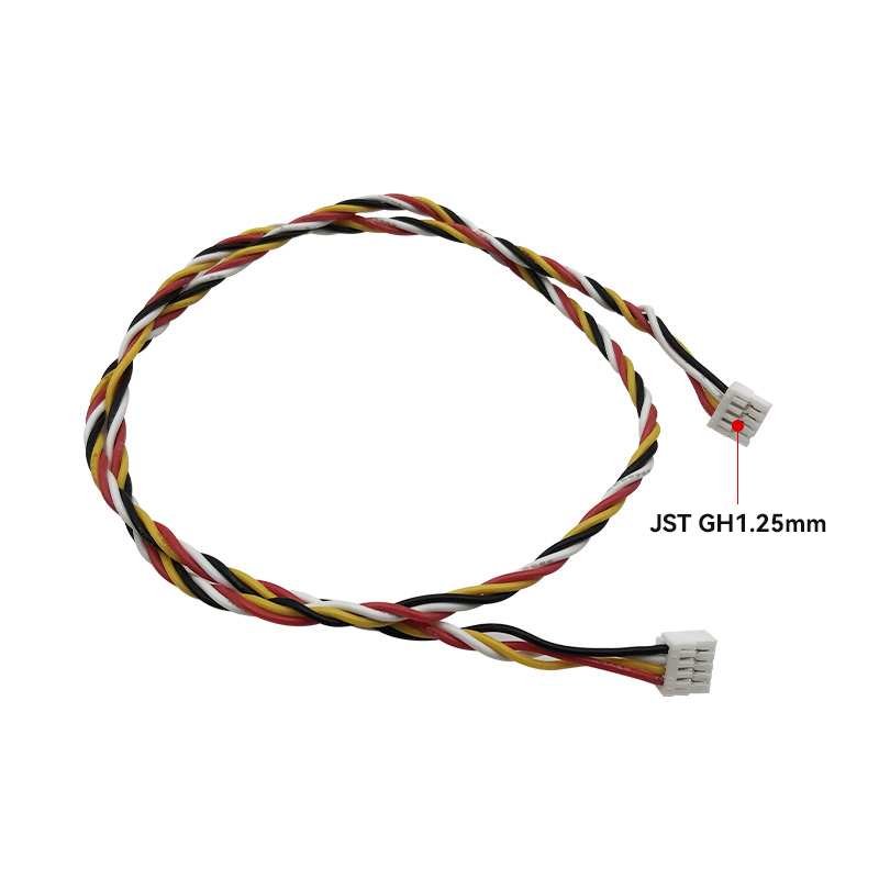 RJX 50pcs 4P JST GH1.25mm Pitch female pin connector