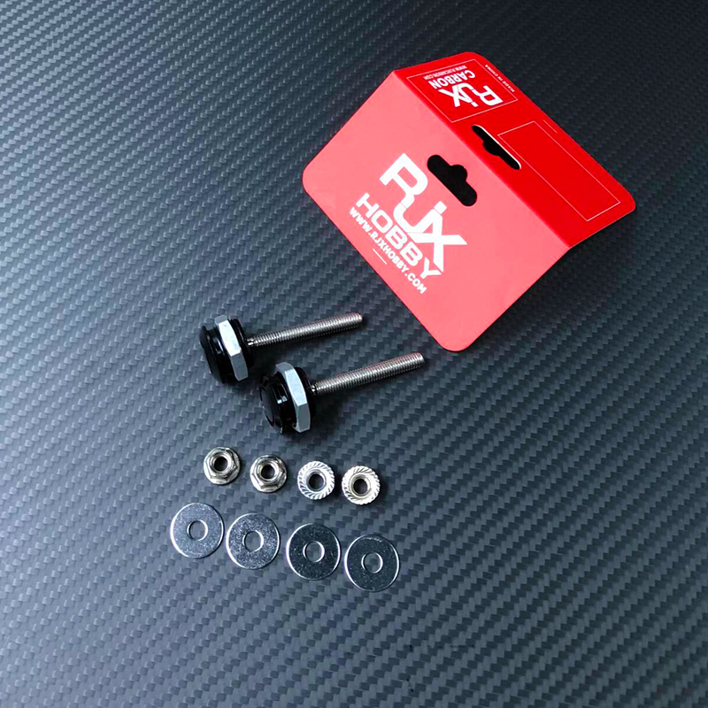 RJX 2 sets Universal Push Button Billet Hood Pins Lock Clip Kit Car Quick Latch New Engine Bonnets