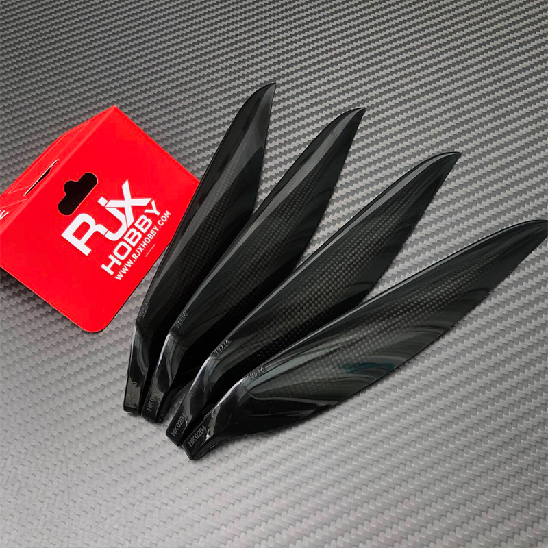 RJXHOBBY 1pair 19x14 /20x14 /21x14 /22x14 / 23x12inch Carbon Folding Propeller Blades for fixed wing