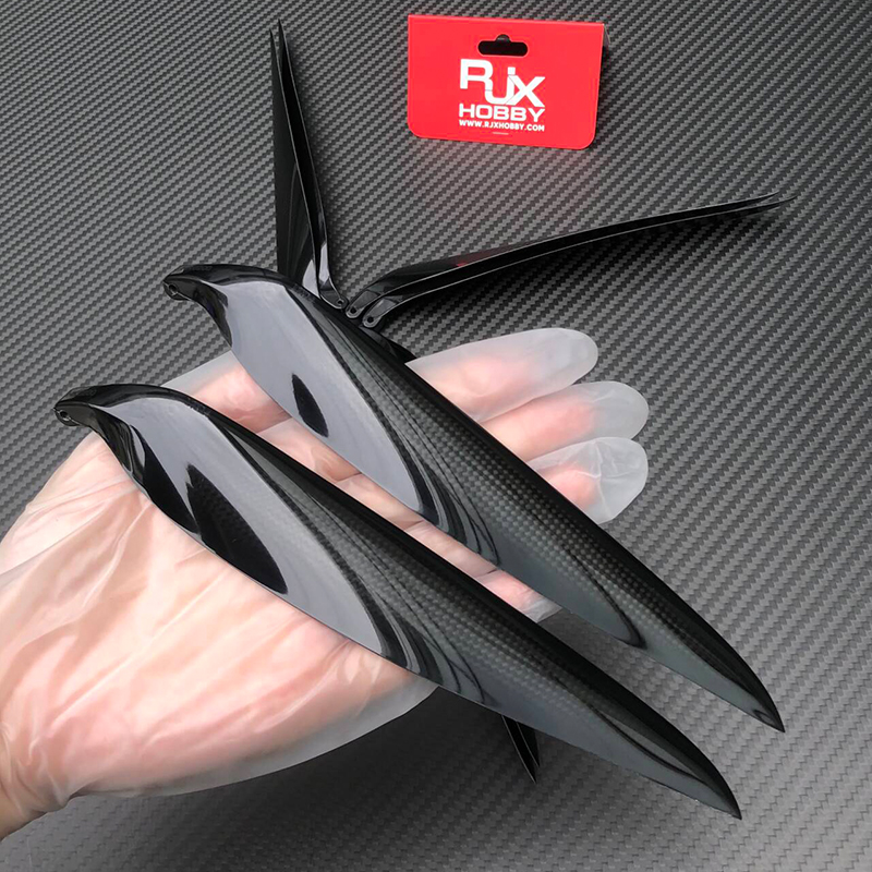 RJXHOBBY 1pair 19x14 /20x14 /21x14 /22x14 / 23x12inch Carbon Folding Propeller Blades for fixed wing