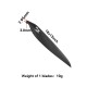 RJXHOBBY 1pair 13x9 / 14x10 / 15x12 / 16x13 /17x14 / 18x13inch Carbon Folding Propeller Blades for fixed wing