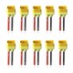 RJXHOBBY XT30U Female Male Connector with 50mm 18AWG Silicone Wire