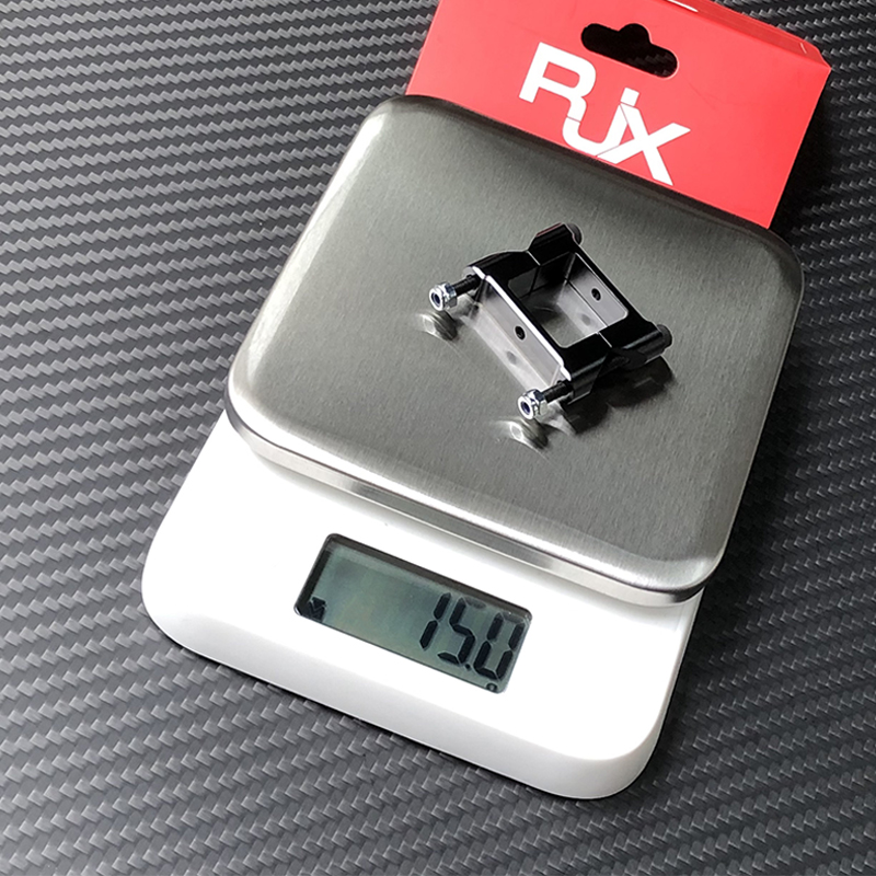 RJX Square Aluminum Tube Clamp for 20mm Square Carbon Fiber Tubes