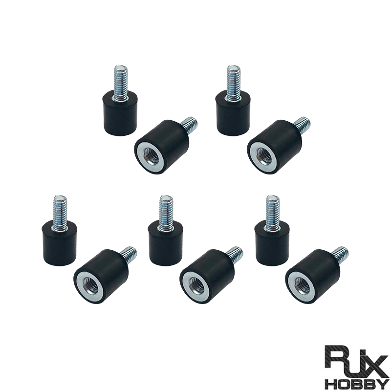 RJX 10pcs Vibration Isolator Shock Absorber Rubber Shock Mounts 